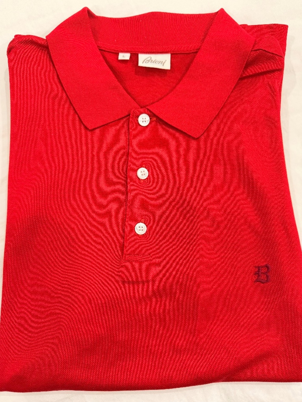 Brioni piqué polo shirt